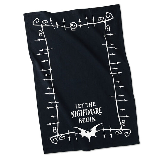Hallmark Disney Tim Burton's The Nightmare Before Christmas Tea Towel