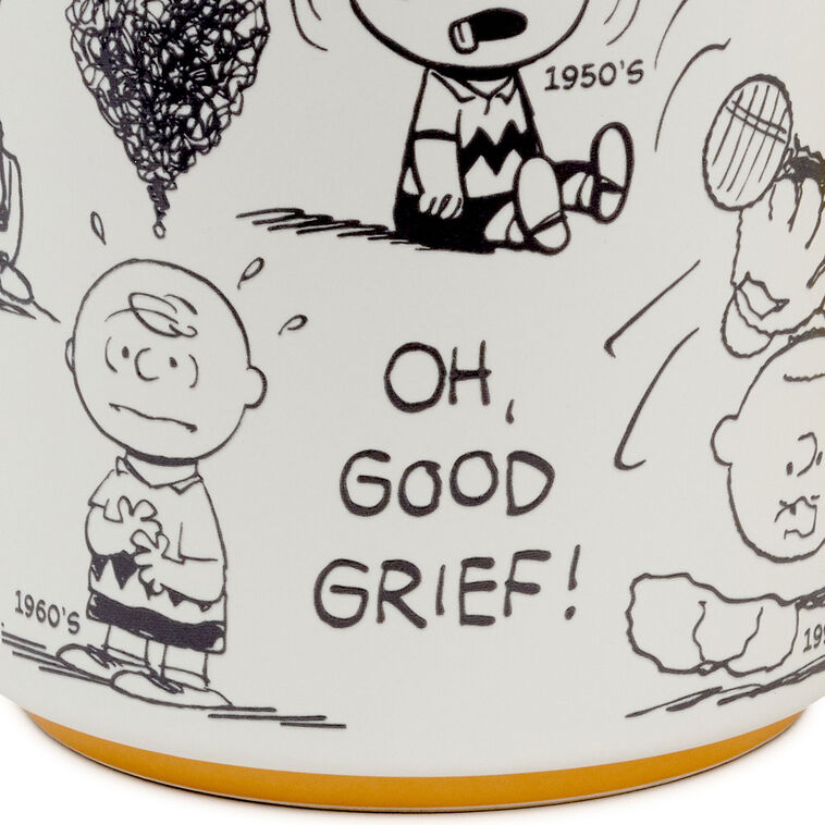 Hallmark Peanuts® 75th Anniversary Charlie Brown Through The Decades Mug, 17.5 Oz.