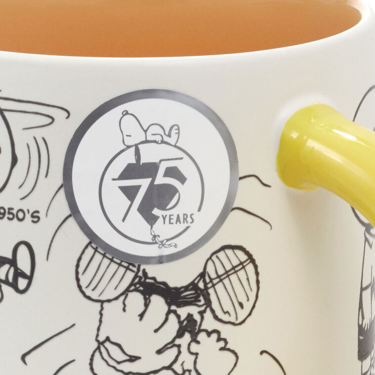 Hallmark Peanuts® 75th Anniversary Charlie Brown Through The Decades Mug, 17.5 Oz.