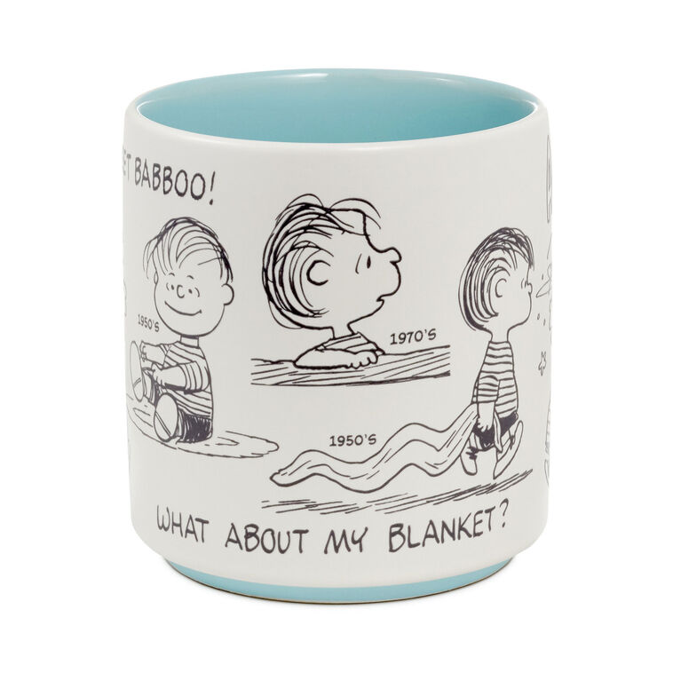 Hallmark Peanuts® 75th Anniversary Linus Through The Decades Mug, 17.5 Oz.