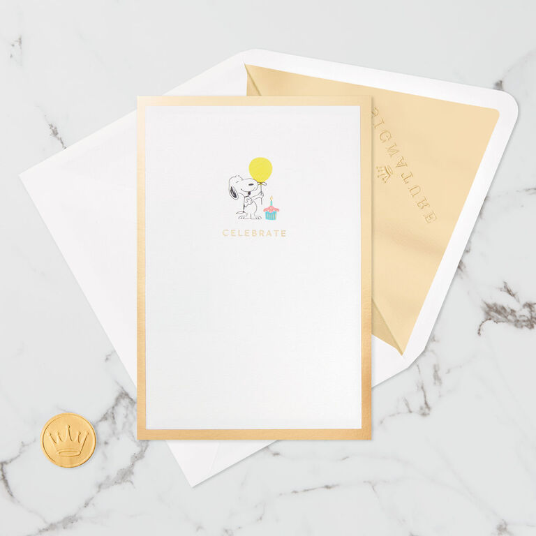 Hallmark Peanuts® Gang Celebrating You 3D Pop-Up Birthday Card