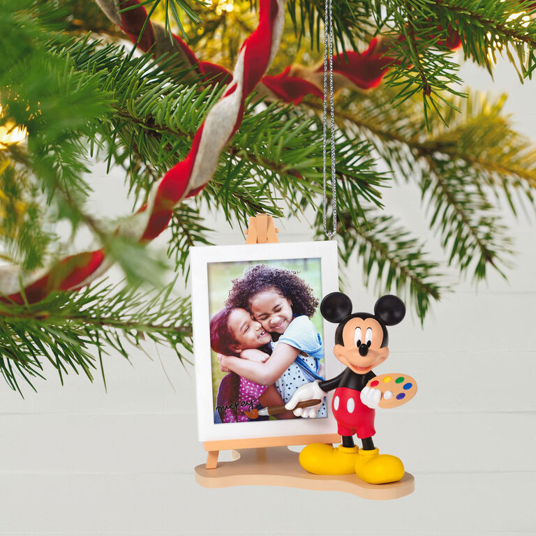 Hallmark Disney Mickey Mouse Picture Perfect Photo Frame Ornament
