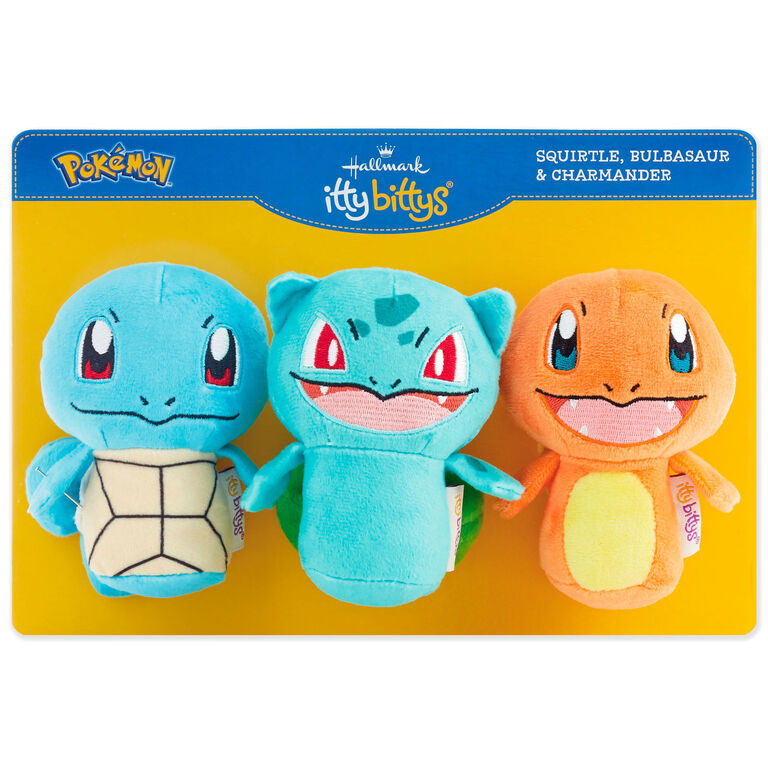 Hallmark Itty Bittys® Pokémon Plush Collector Set Of 3