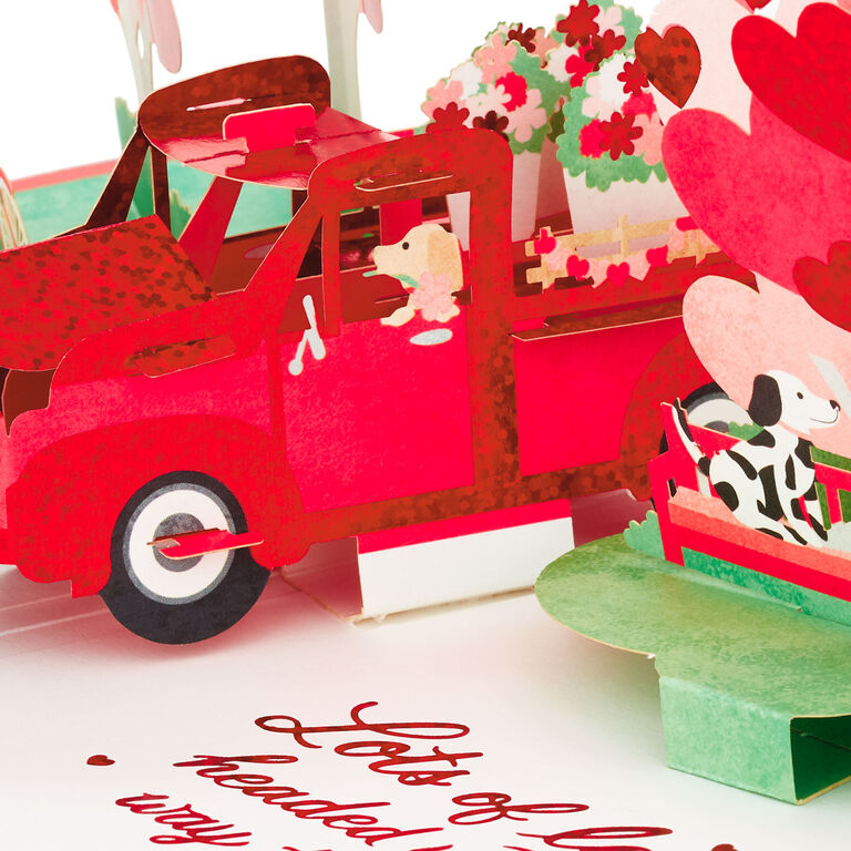 Hallmark Special Delivery 3D Pop-Up Valentine's Day Card