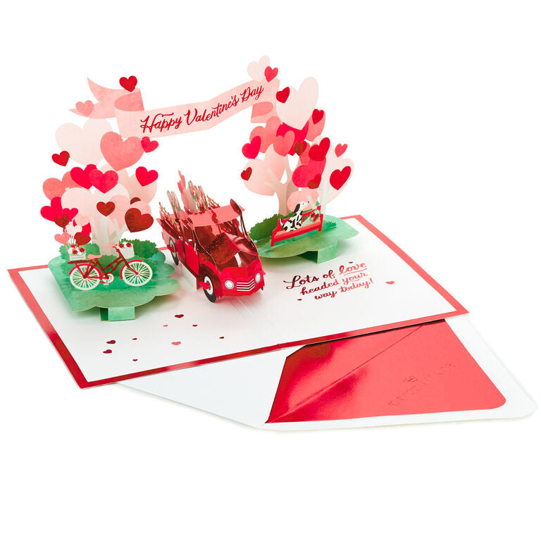 Hallmark Special Delivery 3D Pop-Up Valentine's Day Card
