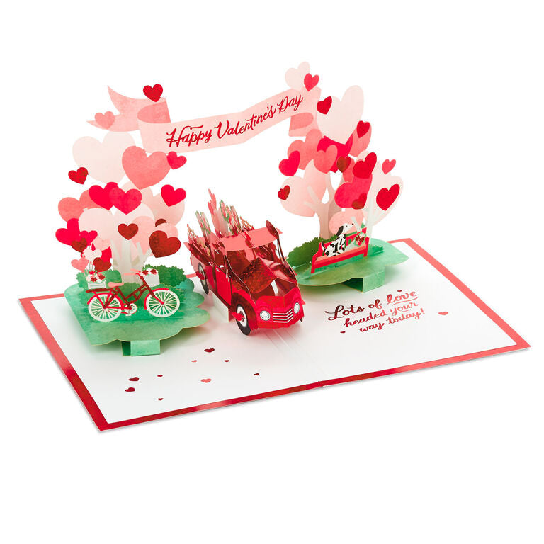 Hallmark Special Delivery 3D Pop-Up Valentine's Day Card