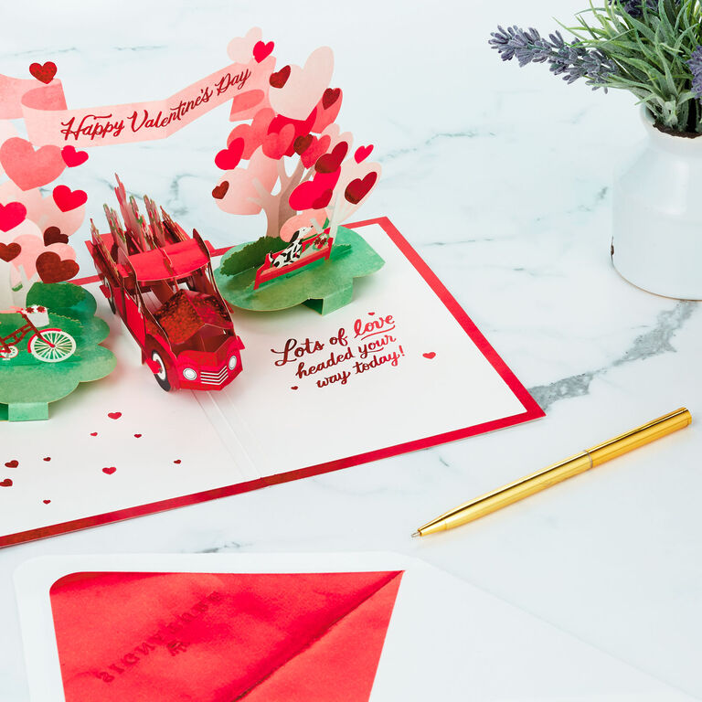 Hallmark Special Delivery 3D Pop-Up Valentine's Day Card