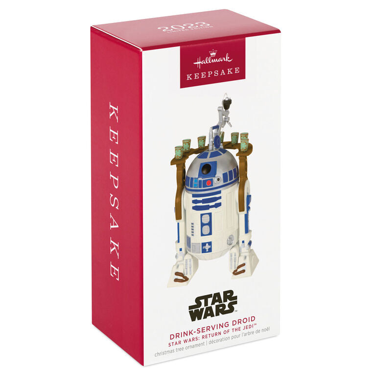 Hallmark Star Wars: Return Of The Jedi™ Drink-Serving Droid Ornament