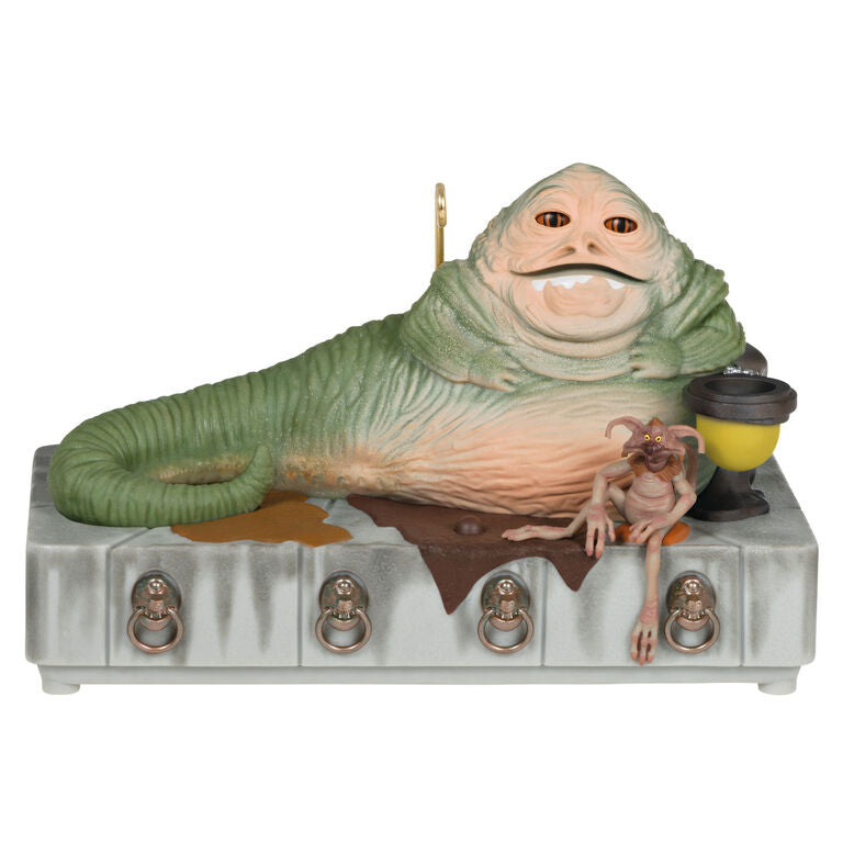 Hallmark Star Wars: Return Of The Jedi™ Jabba The Hutt™ Ornament With Sound And Motion