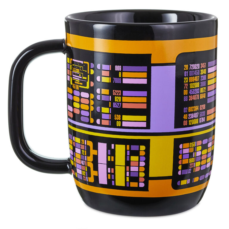 Hallmark Star Trek: The Next Generation™ Replicator Color-Changing Mug, 16 Oz.