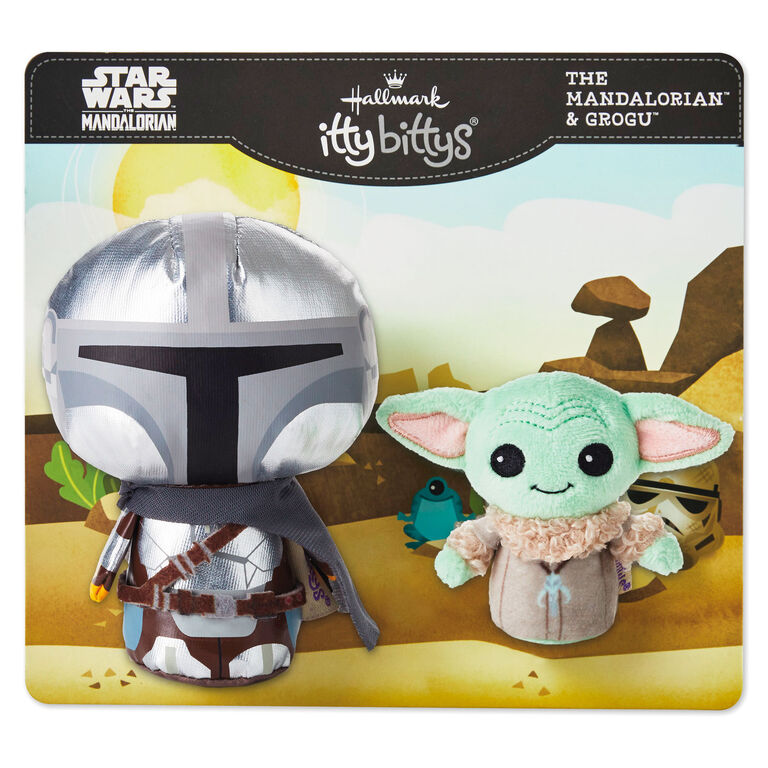 Hallmark Itty Bittys® Star Wars™ The Mandalorian™ And Grogu™ Plush, Set Of 2