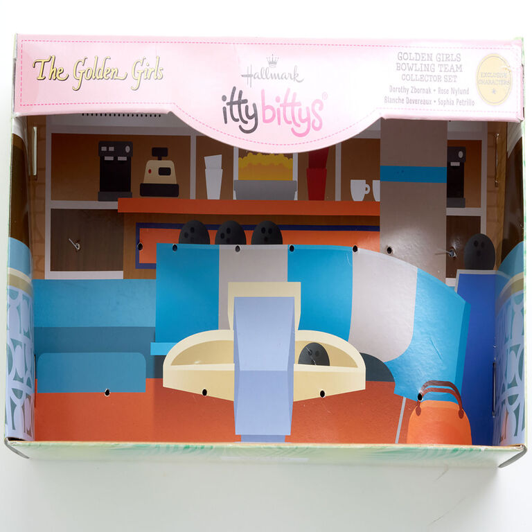 Hallmark Itty Bittys® The Golden Girls Bowling Team Plush Collector Set Of 4