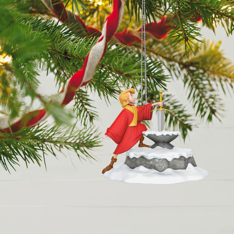 Hallmark Disney The Sword In The Stone 60th Anniversary Becoming King Arthur Ornament