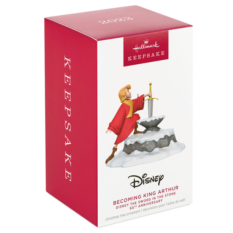 Hallmark Disney The Sword In The Stone 60th Anniversary Becoming King Arthur Ornament