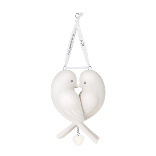 Hallmark Our Anniversary 2023 Porcelain Ornament