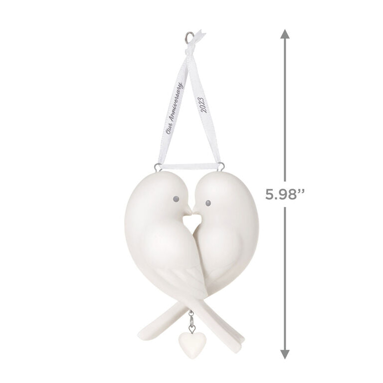 Hallmark Our Anniversary 2023 Porcelain Ornament