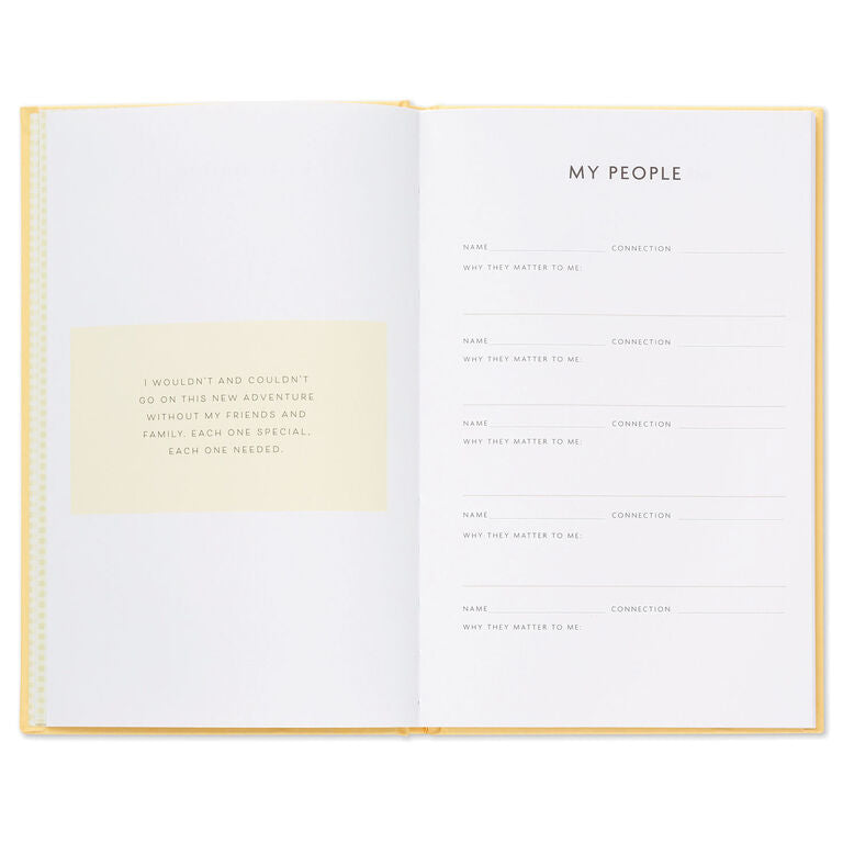 Hallmark While I Was Waiting Prompted Pregnancy Journal
